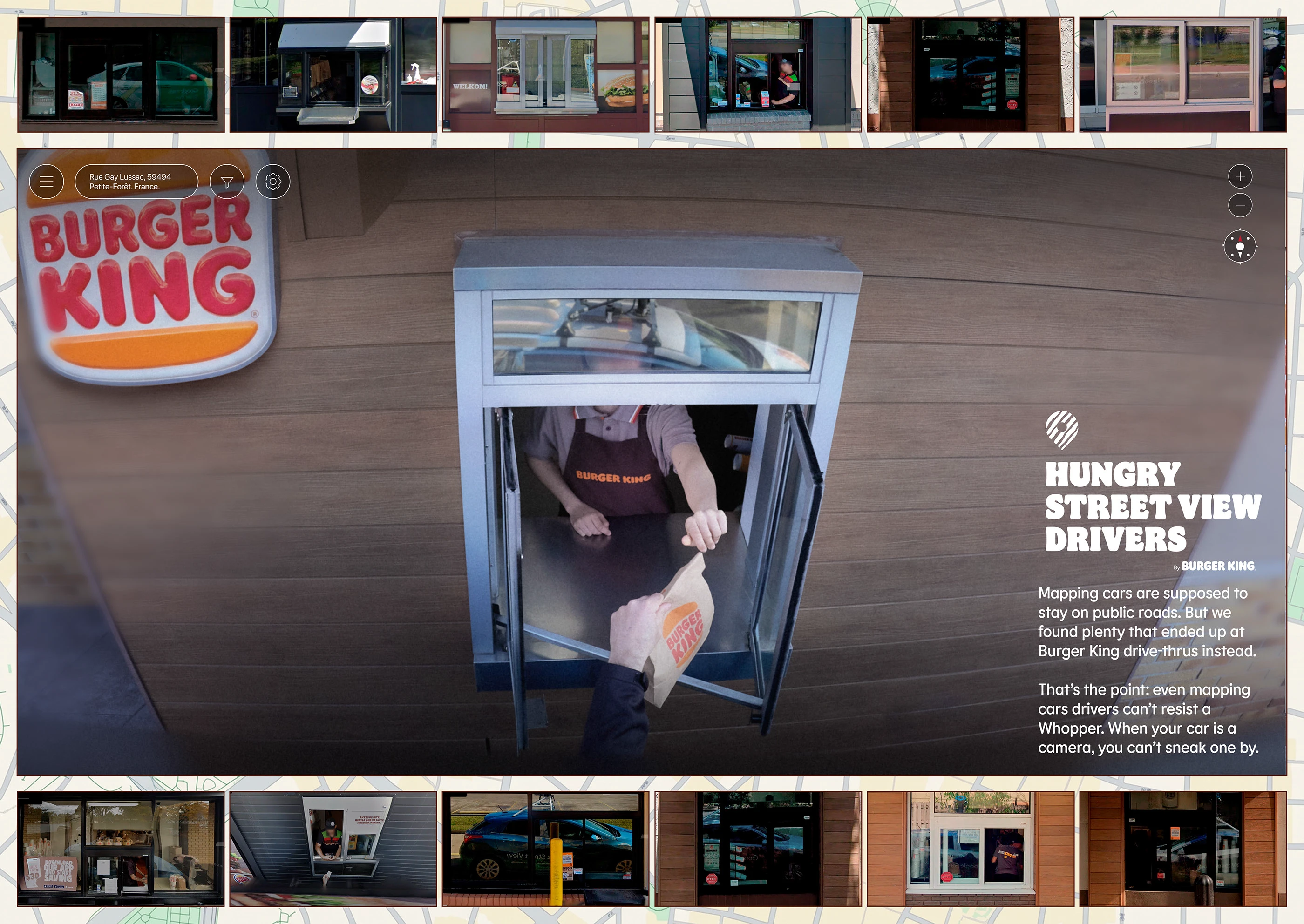 Burger King — Hungry Street View Drivers, pieza 2