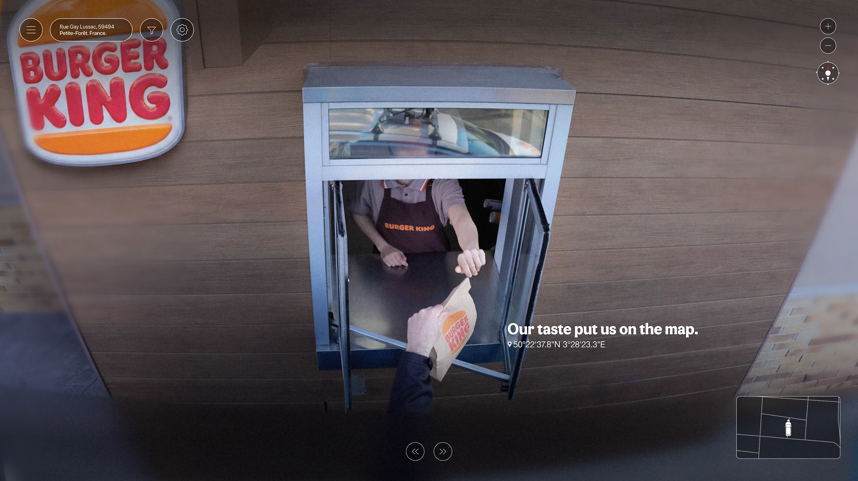 Burger King — Hungry Street View Drivers, pieza 4